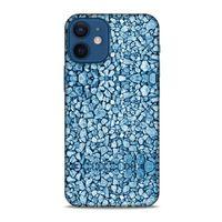 Apple iPhone 12 Mini Kılıf Baskılı Özel Seri Taşlı (22) Tam Koruma Kılıfı