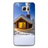 Samsung Galaxy Note 5 Kılıf Snowix (18) Telefon Kılıfları Sarı Beyaz