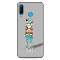 Huawei P30 Lite Kılıf FunnyMaX (18) Telefon Kılıfları Gri