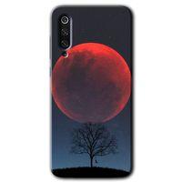 Potkal Hediye Fabrikası Xiaomi Mi 9 Kılıf HD Desen Baskılı Arka Kapak - Kanlı Ay