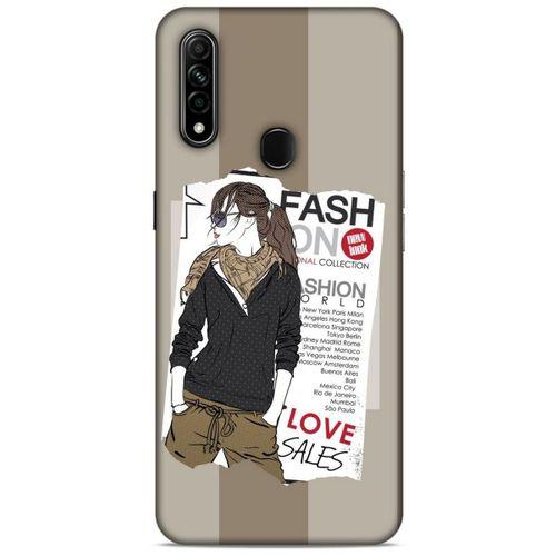 Sokak Modası 16 Oppo A31 Kılıf Desenli Silikon