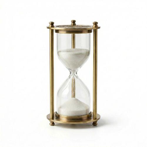 Dekoratif Cam Kum Saati 7x14 Cm