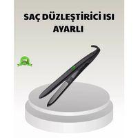 Dijital Ekranlı Isı Ayarlı Saç Düzleştirici – Titanyum Plaka, Seyahat Dostu Tasarım