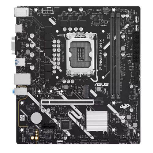 ASUS PRIME H810M-K DDR5 6400MT/S 1XVGA 1XHDMI 1XM.2 1851P MATX (INTEL ULTRA PROCESSORS SERIES 2)