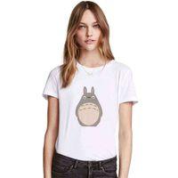 My Neighbor Komşum Totoro Baskılı Beyaz Kadın Tshirt