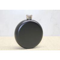 Yuvarlak Tekli Matara 5 Oz Siyah