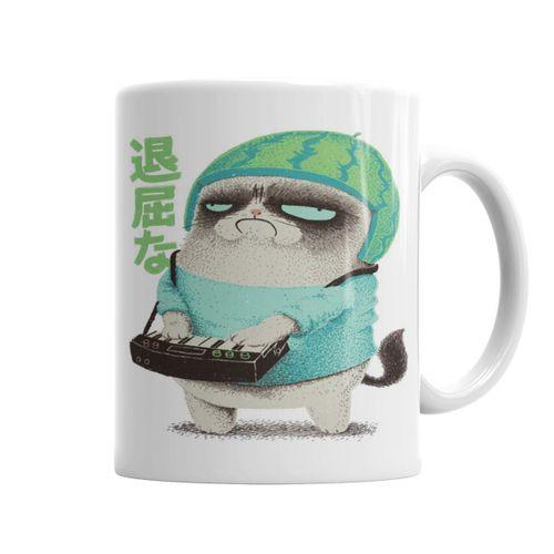 Grumpy Cat Kedi Kupa Bardak Porselen