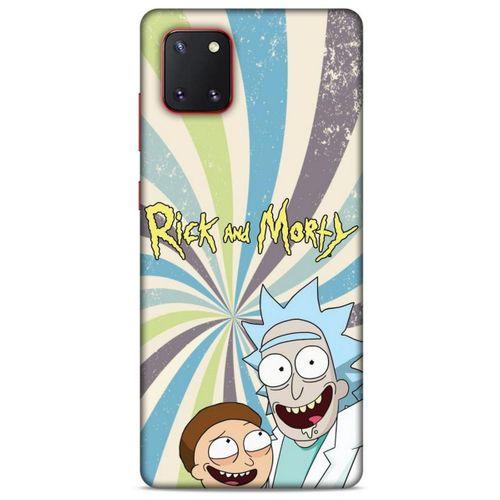 Samsung Galaxy Note 10 Lite Uyumlu Kılıf Rick And Morty (3) Kapak President Morty