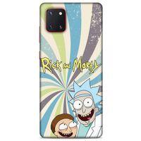 Samsung Galaxy Note 10 Lite Uyumlu Kılıf Rick And Morty (3) Kapak President Morty