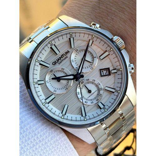 Quantum Sapphire Cam İtalyan Bileklikli 10 Atm Suya Dayanıklı 2 Yıl Garantili Erkek Kol Saati 11.330