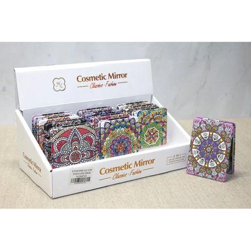 Taşlı El Aynası Dikdörtgen İnce Alk3736