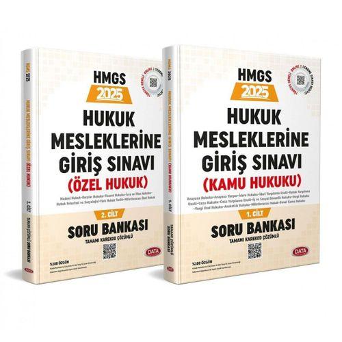 2025 GYS Adalet Bakanlığı Hukuk Mesleklerine Giriş Sınavı Soru Bankası 1-2 Cilt Data Yayınları