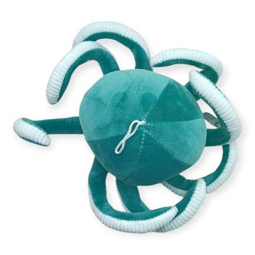 Peluş Sevimli Ahtapot 30 cm - Yeşil
