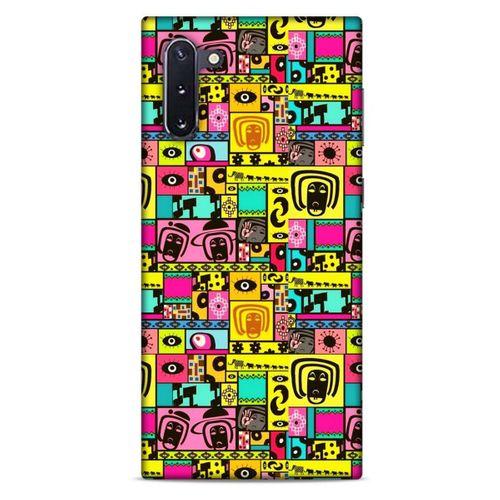 Graffitix (41) Desenli Silikon Kapak Samsung Galaxy Note 10 Kılıf