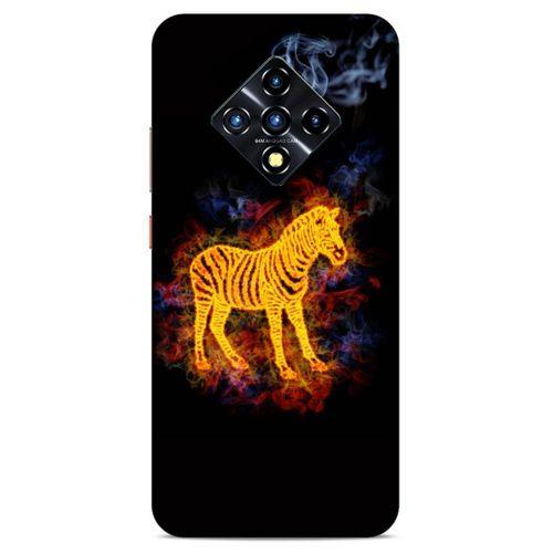 Lopard İnfinix Zero 8 Uyumlu Kılıf FireX (3) Kapak Zebra