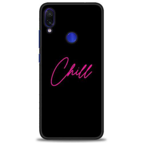 Xiaomi Redmi Note 7 Kılıf HD Baskılı Kılıf - Chill + Tam Ekran Koruyucu
