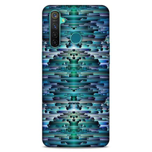 Lopard Oppo Realme 5 Pro Uyumlu Kılıf PiXel (20) Koruyucu Kılıf Mavi