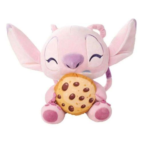 Eğitici Oyuncak Stitch Kurabiye Yiyen Angel Peluş 25 cm