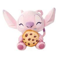 Eğitici Oyuncak Stitch Kurabiye Yiyen Angel Peluş 25 cm