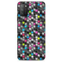 Lopard Xiaomi Poco M3 Uyumlu Kılıf Geometrix (13) Silikon Kap