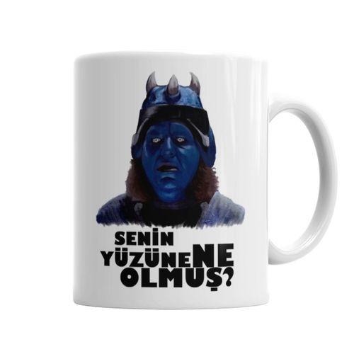 Gora Senin Yüzüne Ne Olmuş Kupa Bardak Porselen