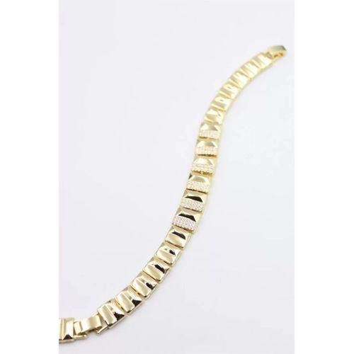 Taşlı Xuping Bileklik - Altın