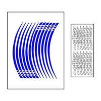 YAMAHA Yamaha Reflektör Mavi Iv Nmax Uyumlu 1 Set Jant Şeridi