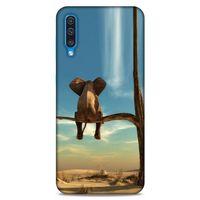 Lopard Samsung Galaxy A50 Uyumlu Kılıf Manipülasyon ☻ (3) Kapak Baskılı