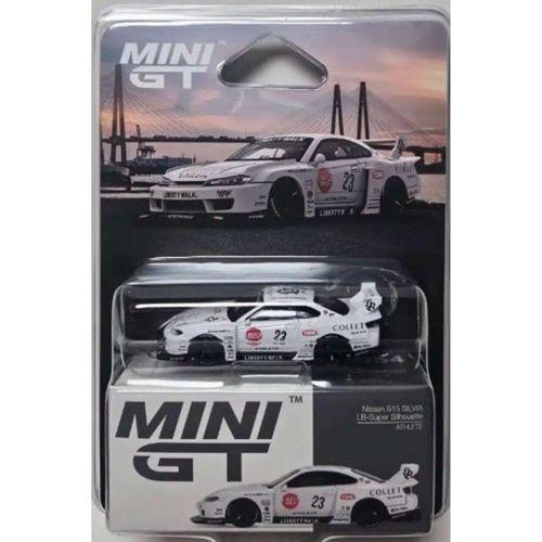 Mini GT Nissan LB-Super Silhouette S15 SILVIA ATHLETE BL 1054