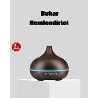 550 Ml Büyük Su Hazneli Ultrasonik Nemlendirici Ve Aromaterapi Difüzörü