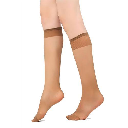 Kadın Diz Altı Pantolon Çorabı 3 Lü 20 Den Mat Burnu Takviyeli Dayanıklı Esnek  Müjde  -