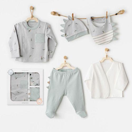 Andywawa Andywawa AC26000 Mummy S Snuggle Saurus 5'li Hastane Çıkışı Green