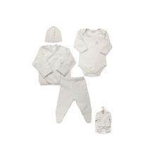 Bistyle 4Lü Prematüre Hastane Çıkışı Hello Family 23101 Ekru