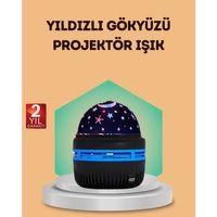 Usb Galaxy Projektör Lamba – Romantik Atmosfer, Çocuk Odası, Parti Ve Düğün Işığı