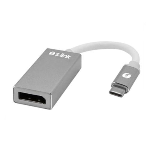 S-LINK SL-USB-C74, Type-C to DISPLAY PORT (DP) Metal, Çevirici