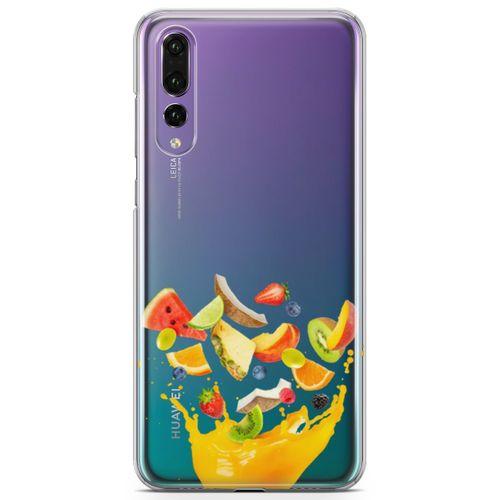 Huawei P20 Pro Kılıf Katı Meyve Sıkacağı Arka Kapak Koruma Desenli Full Koruyucu