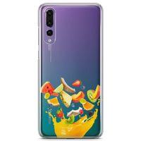 Huawei P20 Pro Kılıf Katı Meyve Sıkacağı Arka Kapak Koruma Desenli Full Koruyucu