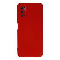 Newface Xiaomi Poco M3 Pro Kılıf Nano içi Kadife  Silikon - Kırmızı