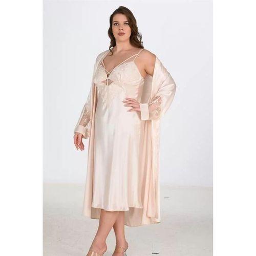 2li Fildişi Sabahlık Takımı Bigsize 6222