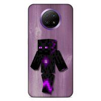 Lopard Xiaomi Redmi Note 9 5g Uyumlu Kılıf PiXel (50) Shockproof Kılıf Mor