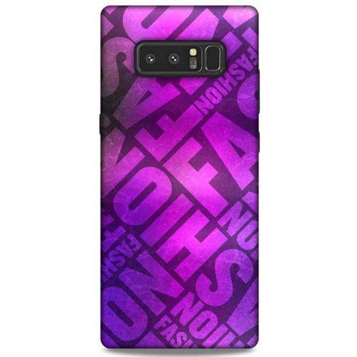 Samsung Galaxy Note 8 Uyumlu Kılıf Pembe Delisi (21) Koruyucu Kapak Fuşya