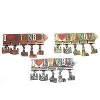 İstanbul Temalı Metal Magnet
