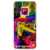 Lopard Samsung Galaxy M21 Uyumlu Kılıf Soyut Sanat (48) Desenli Bumper Kılıf