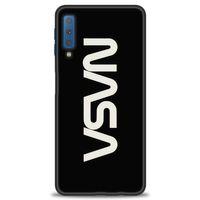 Samsung Galaxy A7 2018 Kılıf HD Baskılı Kılıf - Nasa + Tam Ekran Koruyucu