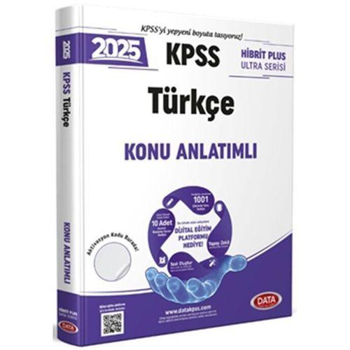 2025 KPSS Türkçe Hibrit Plus Ultra Serisi Konu Anlatımlı Data Yayınları