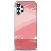 Samsung Galaxy A13 4G Kılıf HD Baskılı Kılıf - Pembe Palet + Tam Ekran Koruyucu