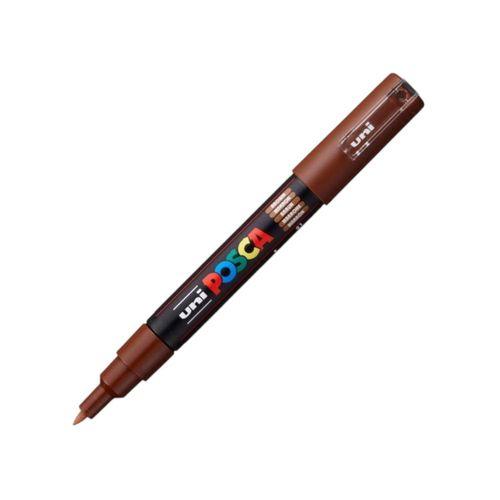 UNİBALL POSCA 0.7 SU BAZLI BOYAMA MARKÖRÜ KAHVERENGİ- (UNİ-PC-1M ) (N)