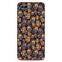 Lopard Oppo Rx17 Neo Uyumlu Kılıf Soyut Sanat (27) Baskılı Tasarımlı Kılıf