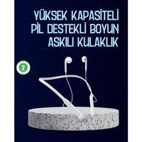 Usb Şarjlı Uzun Ömürlü Boyun Askılı Bluetooth Kulaklık