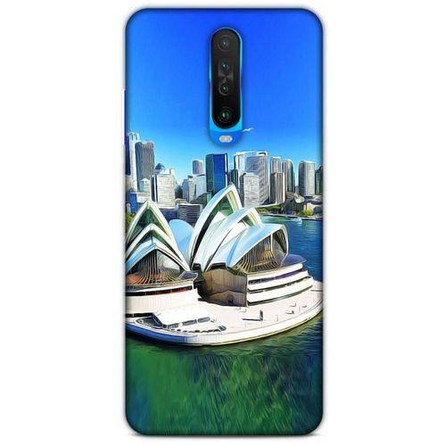 Xiaomi Poco X2 Kılıf Dünya Mimarisi (5) Koruma Kabı Sidney Opera